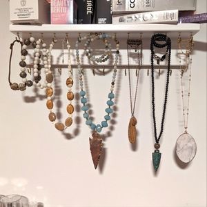 Natural Stone Festival Jewelry Set Arrow heads